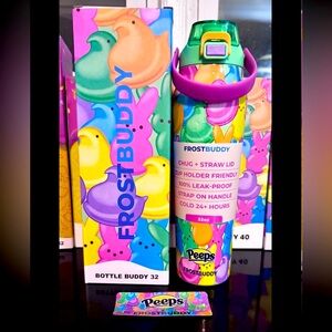 SoldOutOnline Peeps Frost Buddy Bottle Buddy 32oz Insulated Tumbler 2-Way NIB